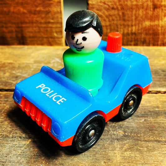 【1980s USA vintage】フィッシャープライス パトカー