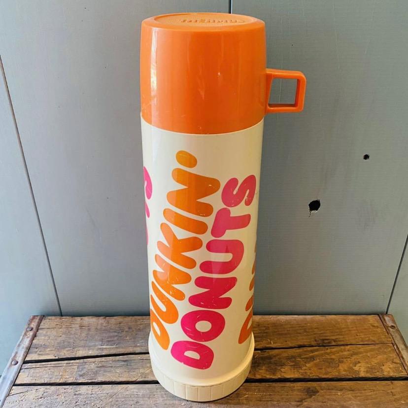 【1970s USA vintage】DUNKIN'DONUTS THERMOS 水筒