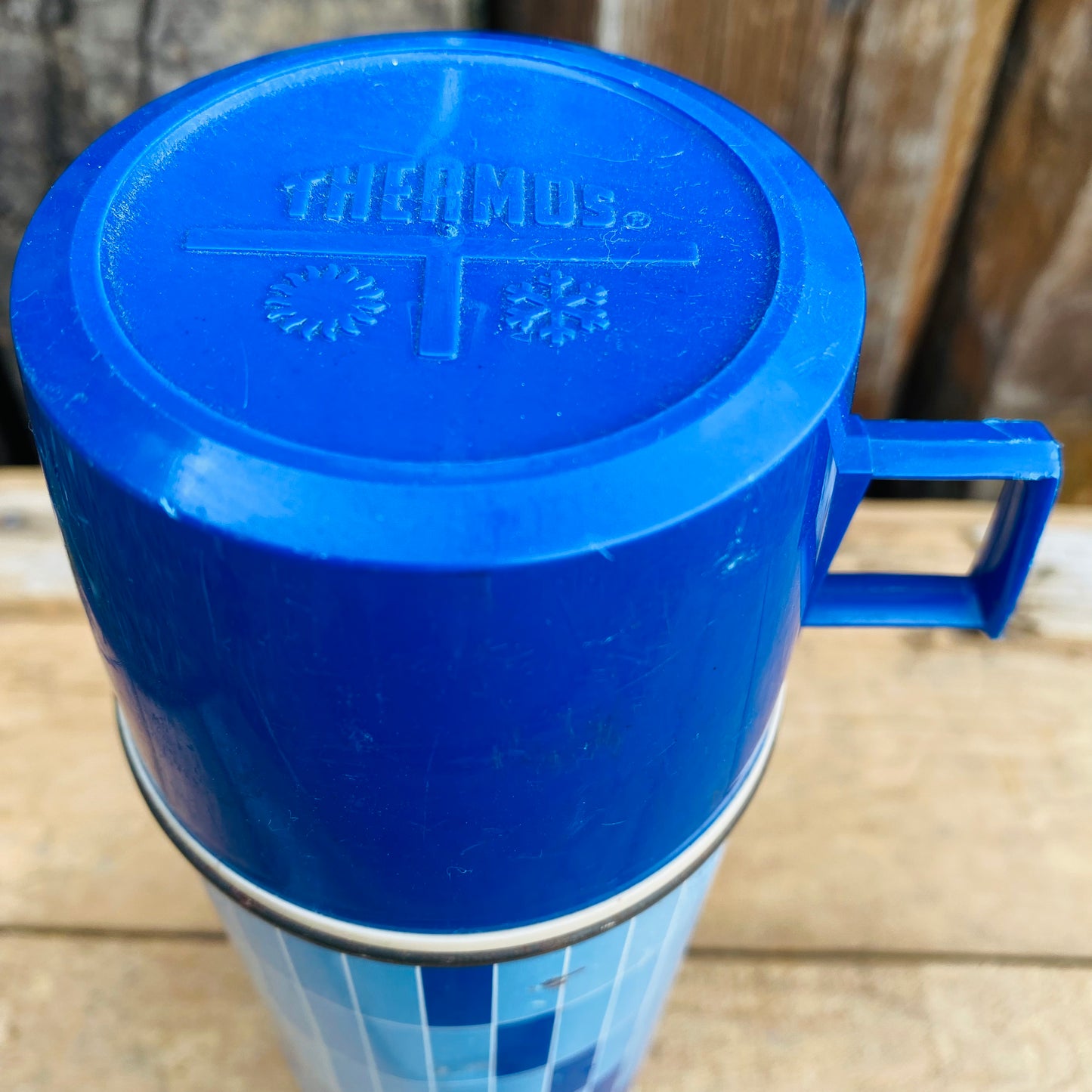 【USA vintage】THERMOS サーモス 水筒 ブルー