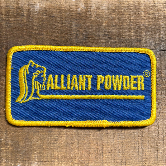 【USA vintage】ALLIANT POWDER  ワッペン