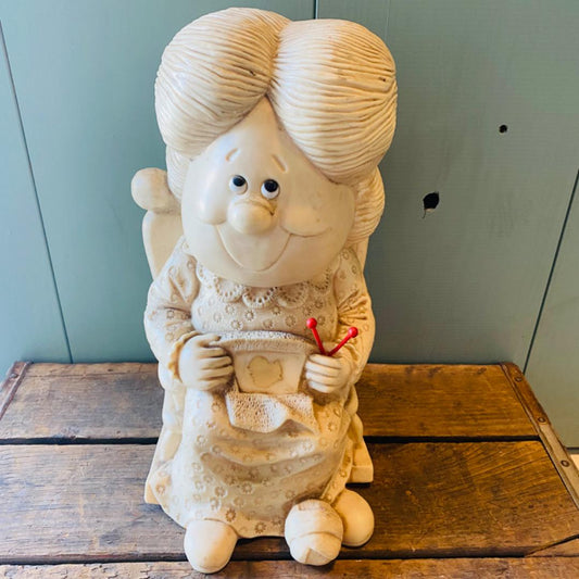 【1970s USA vintage】 ビッグサイズ メッセージドール